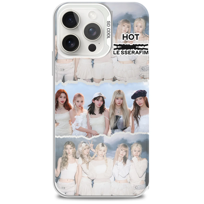 Funda para Smartphone con Degradado Láser  [LESSERAFIM/HOT]