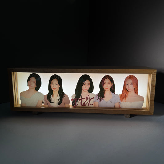 Luz nocturna ambiental de tres capas [ITZY]