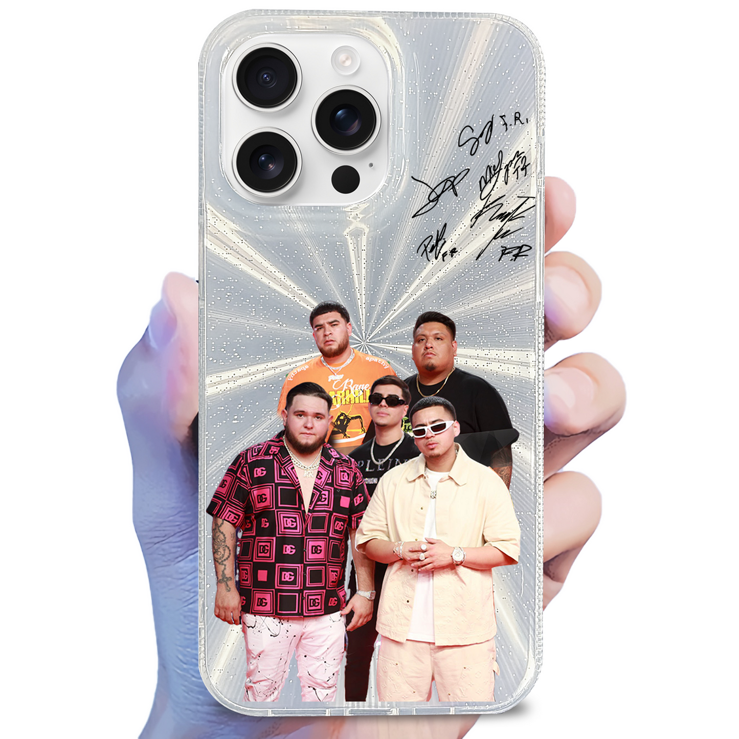 Funda para smartphone Laser Gradient Aurora [FuerzaRegida]