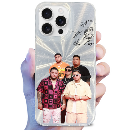 Funda para smartphone Laser Gradient Aurora [FuerzaRegida]